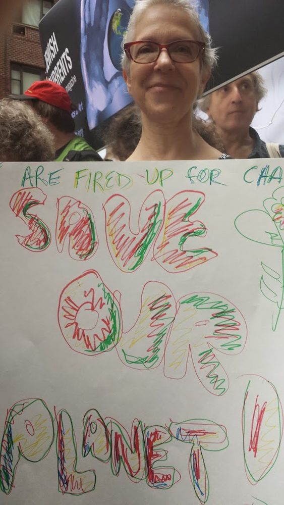 The Personal is Political — Climate Change Demo 2016