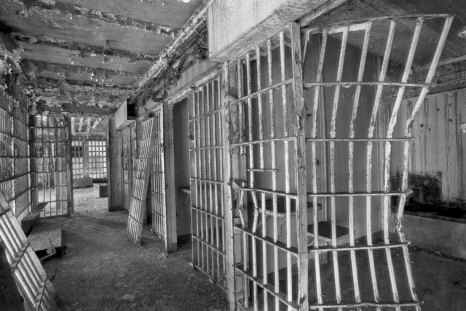Urban Archeology & Modern Ruins — Essex County Penitentiary Annex New Wing Cell Block